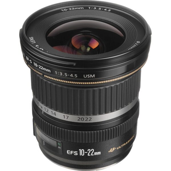 CANON EF-S WIDE-ANGLE ZOOM LENS - 10 MM - 22 MM