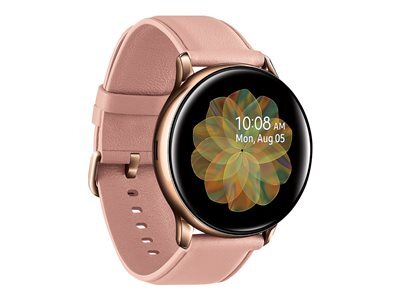 SAMSUNG GALAXY WATCH ACTIVE 2 - GOLD STAINLESS STEEL - 4 GB